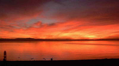 Langenargen Untergang rotorange