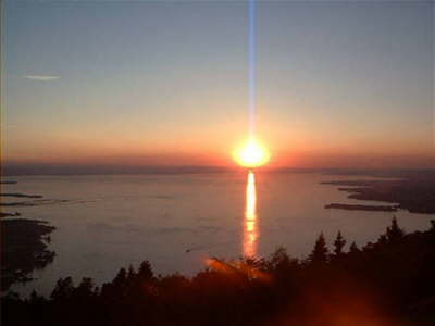 Pfnder Sonnnenuntergang